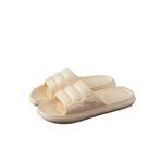Sandaletler Moda Kişilik Banyo Banyo Ev Terlikleri İç Mekan Moda Tek Kelime Parmak arası terlik Ev Çift Modelleri Sevimli Kadın Sandalet Terlik Duş Terliği Kanepe (Renk: Giallo, Beden: 36-37)