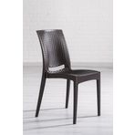 Sandalie 2 Adet Rattan Kahve Sandalye / Balkon-Bahçe-Teras