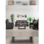 Sandalie Aksu 3+1+1+S Balkon&Teras Bahçe Mobilyası / Antrasit