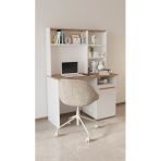 Sandalie Eva 50X110 Cm Çalışma Masası Bilgisayar Masası Ofis Ders Yemek Masası Beyaz Teşhir