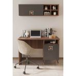 Sandalie Retro Genç Odası Çalışma Masası - 120x59 - Beyaz