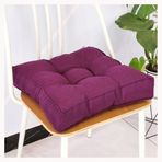 Sandalyeler için Bahçe Minderleri Ofis Koltuk Minderleri Kapitone Sandalye Kılıfları Dış Mekan Yastık Kılıfları 40 x 40 cm/15,7 x 15,7 inç Renk #14 Mutfak ve Veranda için Mükemmel