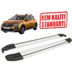 Sandero Brıllant Araca Özel Yan Basamak 2021 2022 2023 2024 2025 2026 2027 - Siyah - Gri