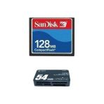 Sandisk 128Mb Compact Flash Hafıza Kartı Usb 2.0 Cf Kart Okuyucu