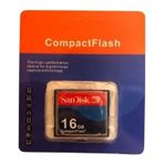 Sandisk 16 GB Compact Flash Hafıza Kartı
