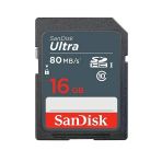 Sandisk 16Gb Ultra Sdxc 80Mb/S Class10 Hafıza Kart Sdsduns-016G-Gn3ın