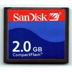 Sandisk 2 Gb Compact Flash Bellek