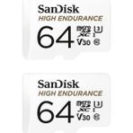 Sandisk 2'li High Endurance 64GB SDSQQNR-064G-GN6IA Micro Sdxc 100/40MB/S C10 V30 Hafıza Kartı 24FİLM