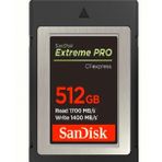 Sandisk 512GB Extreme PRO CFexpress Card Type B