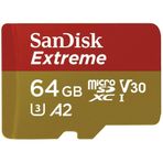 Sandisk 64 gb Extreme UHS-I microSDXC 160 mbs 60 Hafıza Kartı
