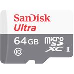Sandısk 64gb Sd Ultra C10 80mb/sn