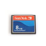 Sandisk 8 GB Compact Flash CF Hafıza Kartı
