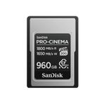 Sandisk 960GB Pro-Cınema Cfexpress Type A Hafıza Kartı
