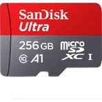 Sandisk A1 Izleme Kaydedici Sd Kart Yüksek Hızlı Cep Telefonu Tf Kart Hafıza Kartı, Kapasite: 256GB-100M / S - NO
