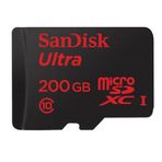 Sandisk C10 SDSDQUAN-200G-G4A 200GB 48MB/s MicroSD Hafıza Kartı