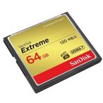 Sandisk CF Extreme 64 GB 120 Mb/s Compact Flash Hafıza Kartı