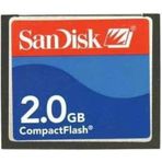 Sandisk Compact Flash 2 Gb Cf Kart Fotoğraf Makinası Hafıza Kartı