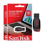 Sandisk Cruzer Blade 16 GB USB 2.0 USB Bellek