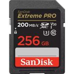 Sandisk Ext Pro C10 Sdsdxxd-256G-Gn4In 256Gb 200Mb/S Hafıza Kartı