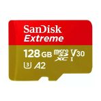 Sandisk Extreme 128 Gb Microsdxc 190Mb/S Uhs-I Sdsqxaa-128G-Gn6Mn Hafıza Kartı