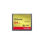 SanDisk Extreme CF 120MB/s, 85MB/s write, UDMA7, 64GB