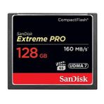 Sandisk Extreme Pro 128 GB 4K CF Compact Flash Hafıza Kartı 160mb/s