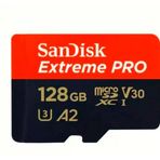 Sandisk Extreme Pro 128 Gb Micro Sd Hafıza Kartı