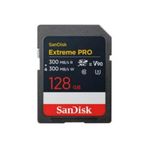 Sandisk Extreme Pro 128GB 300/300MB/S Sdxc V90 Uhs-Iı U3 8k/4k UHD Hafıza Kartı SDSDXDM-128G-GN4IN