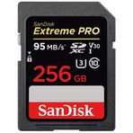 Sandısk Extreme Pro 256gb Sd Uhs-I Class10 95/90mb/S Sdsdxxy-256g-Gn4ın Hafıza Kartı