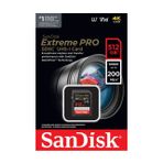 Sandisk Extreme Pro 512GB 200MB/S Sdxc Hafıza Kartı