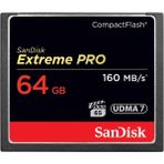 Sandisk Extreme Pro 64GB Compact Flash Hafıza Kartı UDMA 7 160MB/s Hızında Yüksek Performans