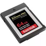 Sandisk Extreme Pro Cfexpress Hafıza Kartı Tip B 64 Gb (1.500 Mb/S Okuma, 800 Mb/S Yazma, Rescuepro Deluxe, Pürüzsüz Raw Videolar, 4K, Xqd Uyumluluğu)