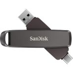 Sandisk Extreme Pro Dual Drive 512GB SDDDE1-512G-G46 1000MB/S USB & Type-C Flash Bellek - 512 GB - Siyah