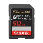 Sandisk Extreme Pro Sdsdxep-512G-Gn4ın Uhs-Iı U3 V60 512 Gb Hafıza Kartı
