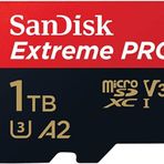 Sandisk Extreme Pro Sdsqxcd-1T00-Gn6Ma 1 TB 200/140 MB/s microSDXC Uhs-I A2 V30 Adaptörlü Hafıza Kartı