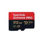 SanDisk Extreme Pro SDSQXCD-512G-GN6MA 200MB/s 512GB Micro SD Hafıza Kartı