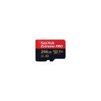 Sandisk Extreme Pro Sdsqxcz-256G-Gn6ma Class 10 Uhs-I U3 A2 V30 256 Gb Micro Sd Kart