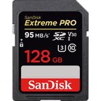 Sandisk Extreme Pro SDXC UHS-I C10 U3 128GB Flash Bellek hafıza kart