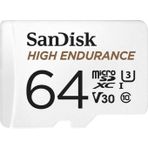 Sandisk High Endurance Microsdxc Hafıza Kartı 64 GB + Adaptör (Dash Camları ve Özel Güvenlik Kameral