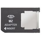 SanDisk M2 Memory Stick Duo Pro Bellek Çubuğu, M2, Siyah