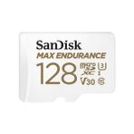 Sandisk Max Endurance Microsdxc 128Gb + Sd Adapter - For Home Security Cameras & Dashcams