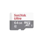 SanDisk Orjinal Sandisk 64GB Micro SD Class 10 UHS-I Aksiyon Kamera Kartı