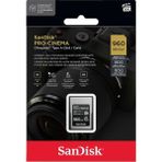Sandisk Pro-Cinema 960 GB 1800MB/S Cfexpress Type-A Hafıza Kartı