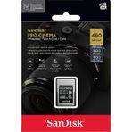 Sandisk Pro-Cinema CFexpress 480 GB Type A Hafıza Kartı