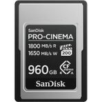 Sandisk Pro-Cınema Hafıza Kartı 960GB PCIe 4.0 Hız Parametreleri ile Yüksek Performans