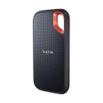 Sandisk Sandısk Extreme Portable SSD 4 Tb (Taşınabilir Nvme Ssd, Usb-C, 1.050 Mb/s'ye Kadar OKUMA/1.000 Mb/s'ye Kadar Yazma, 3 M'ye Kadar Düşmeye Dayanıklı, Suya ve Toza Dayanıklı) Siyah