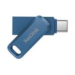 Sandisk SDDDC3-128G-G46NB MAVİ 128 GB TYPE-C DUAL TYPE-C DUAL DRIVE GO Flash Bellek