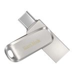 Sandisk SDDDC4-064G-G46 64 GB Dula USB 3.1 Gen - Type C Drive Luxe USB Flash Bellek