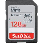 Sandisk SDSDUN4-128G-GN6IN Ultra 128 GB SDHC/SDXC 120MB/s Class 10 UHS-I Hafıza Kartı