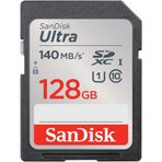 Sandisk SDSDUNB-128G-GN6IN Ultra 128 GB SDHC/SDXC 140MB/s Class 10 UHS-I Hafıza Kartı